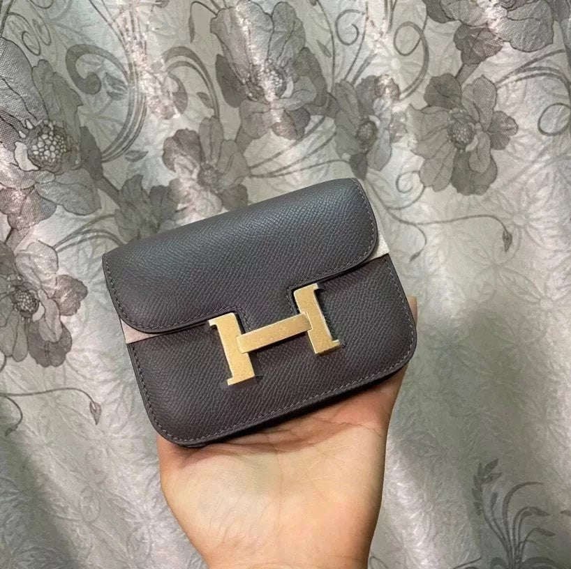 Hermes women's bag Top version Exclusive Gao Ding H Jiaaima Waist Bag Chest and Waist Bag Pig Nose Stewardess Bag ConstanceSlimmini Waist Bag Mini Kangkang Waist Bag Kangkang Wallet Women's Unisex