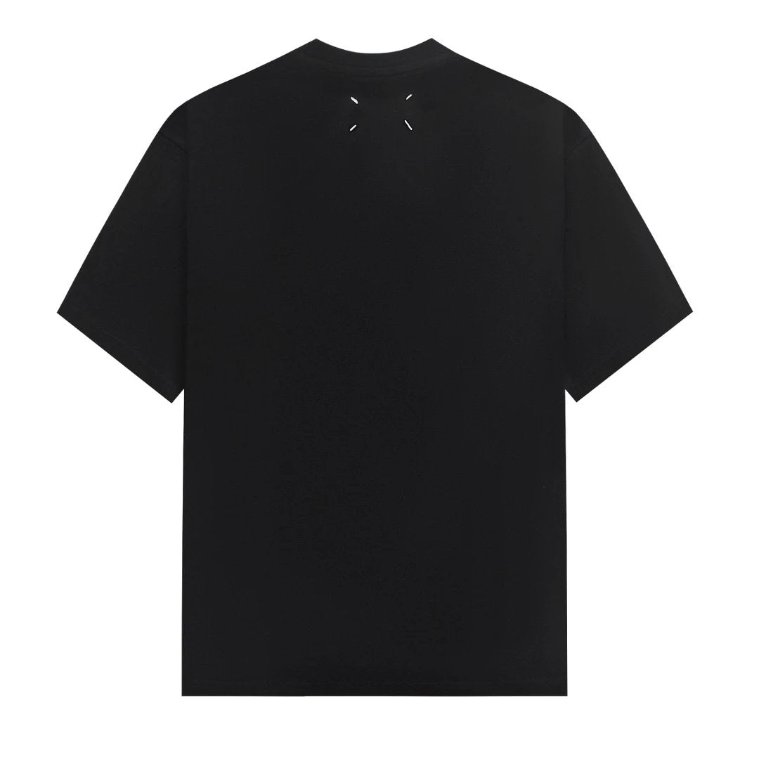 Maison Margiela T-shirt Chest Letter and Number Print logo round Neck Short Sleeve25ss New Pure Cotton Unisex Style T T-shirt OS Loose Fit Base Shirt Short Sleeve Top T-Shirt