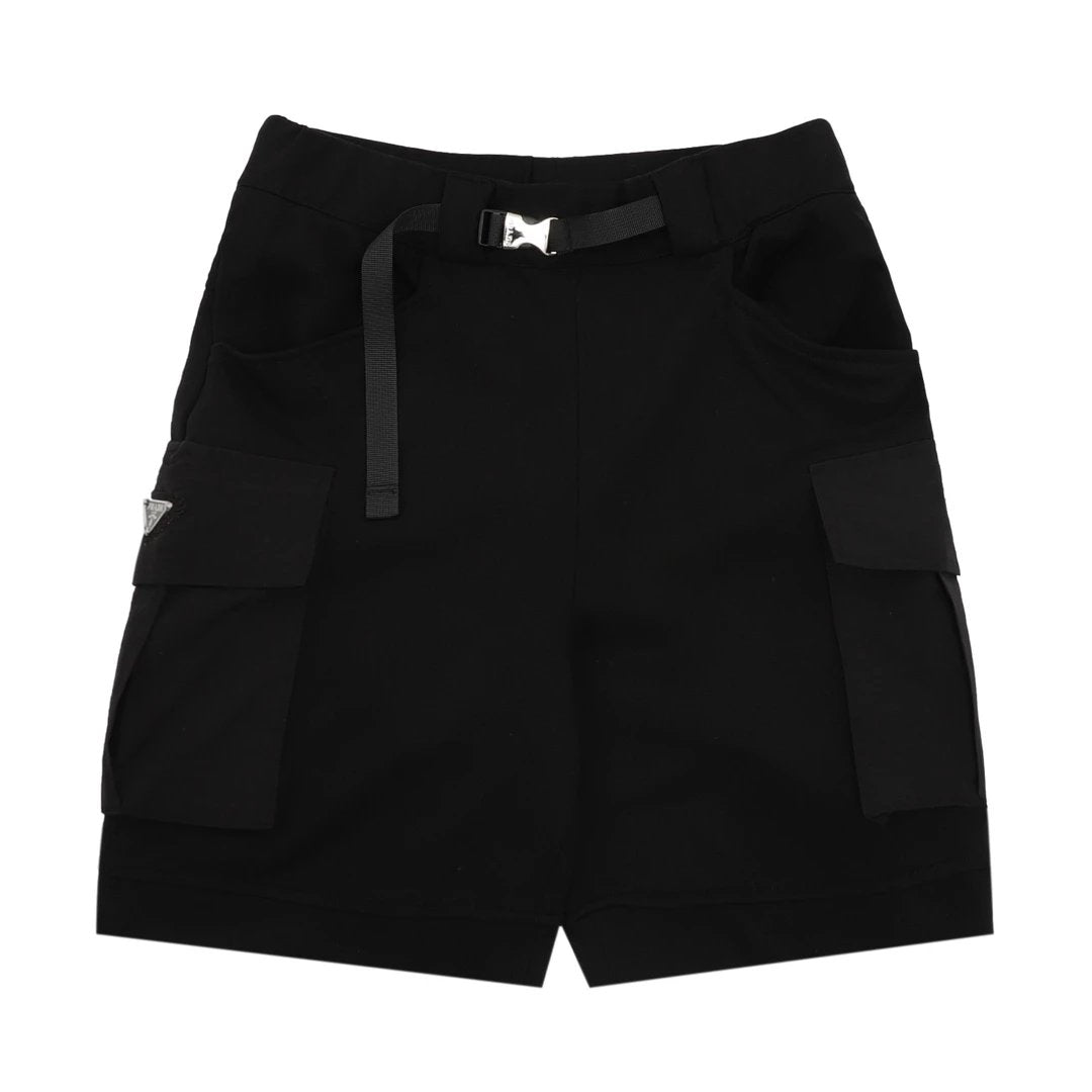 PRADA Shorts Pocket Triangle Logo logo Five-point Shorts25ss New Drawstring Casual5Two-Piece Casual Sweatpants Summer Pants Unisex Pure Cotton Sweatpants