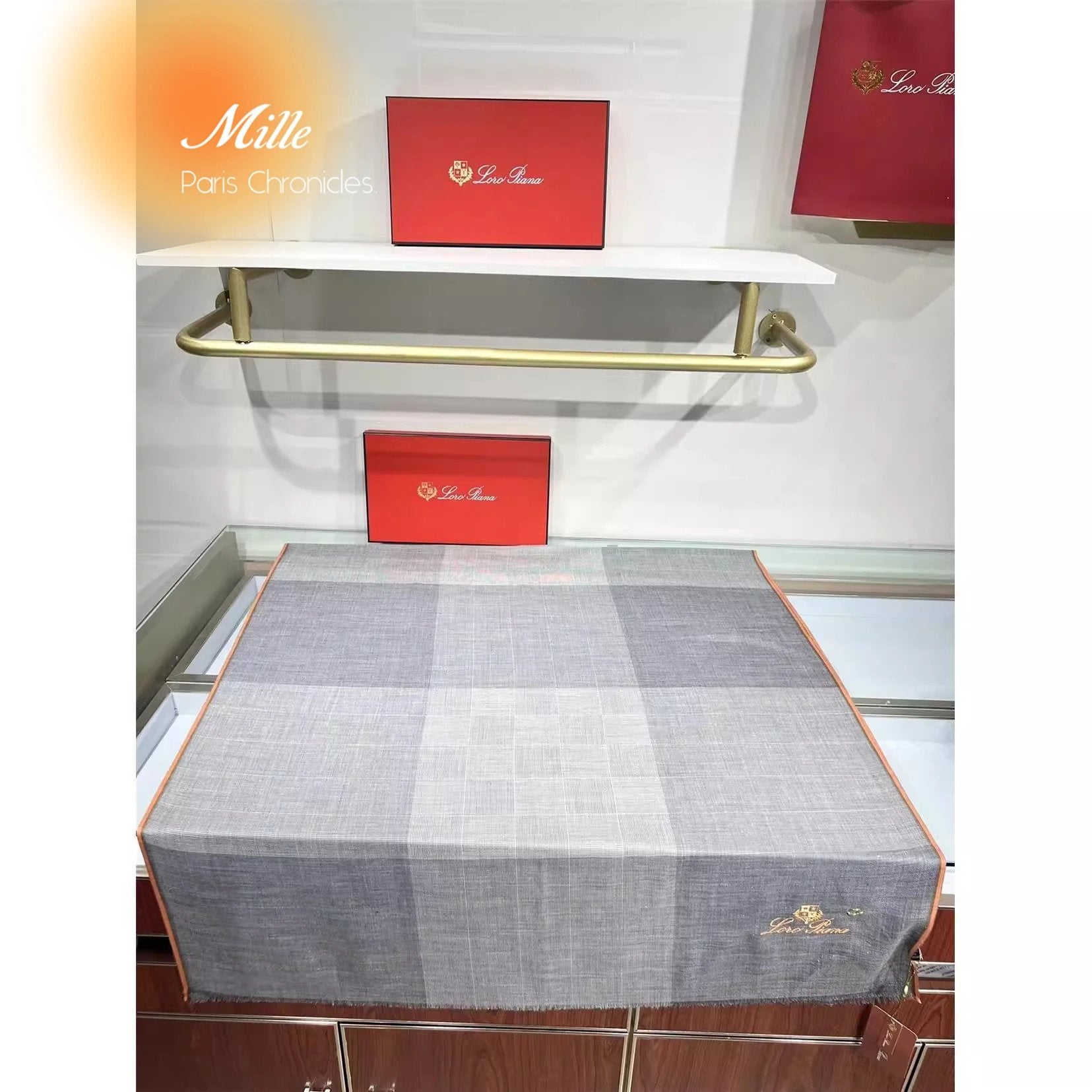 Dior Scarf Shawl Scarf Cashmere Light Autumn and Winter Scarf Long Scarf