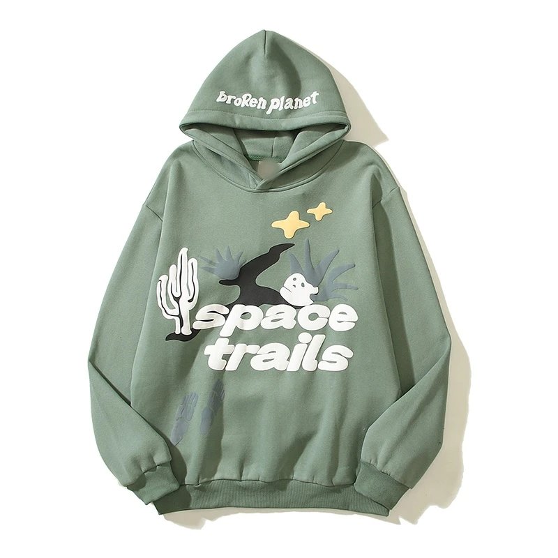 Broken Planet Market Hoodie Fashion sweater