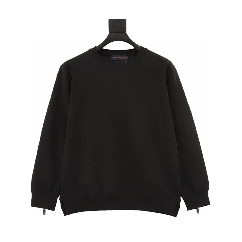 Louis Vuitton LV Hoodie Chessboard Plaid round Neck Sweater for Men and Women