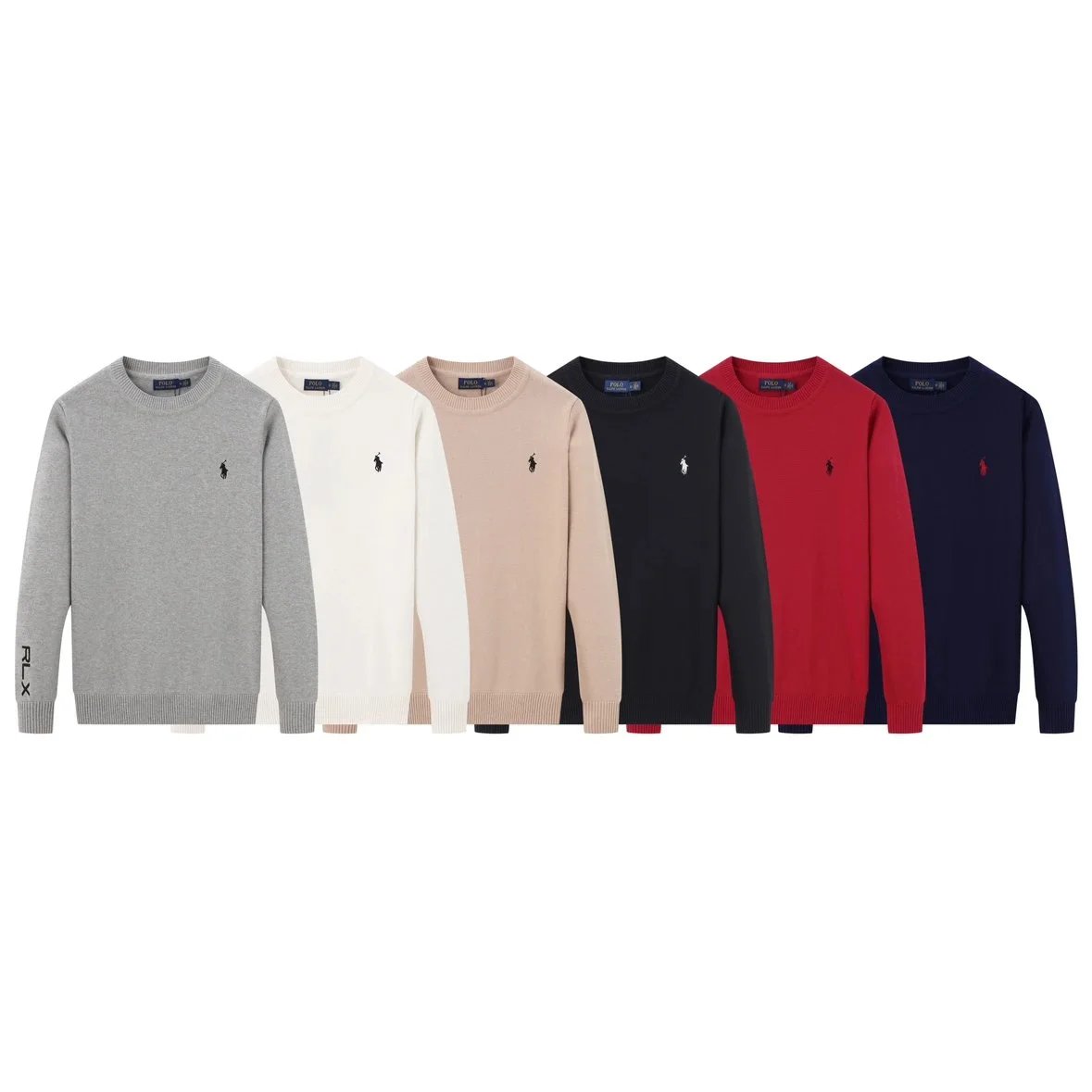 Ralph Lauren Hoodie Men's Sweater Spring and Autumn New Zipper Pullover Cardigan Sports Hooded Casual Top Long Sleeve Coat