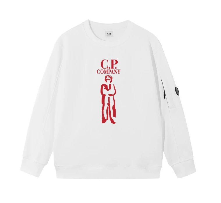 CP Company Hoodie Casual Loose round Neck Lens Pullover Sweater