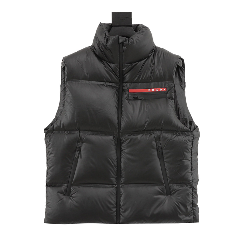 PRADA Down jacket Lightweight down Vest for Men and Women