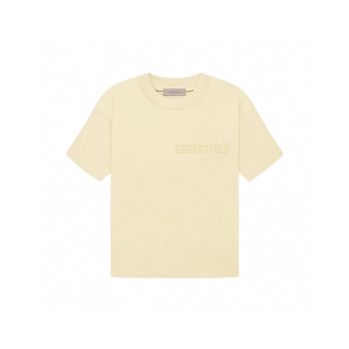 ESSENTIALS T-shirt Top Version Double Line Summer Double Row Letters Men's and Women's Short Sleeve T T-shirt
