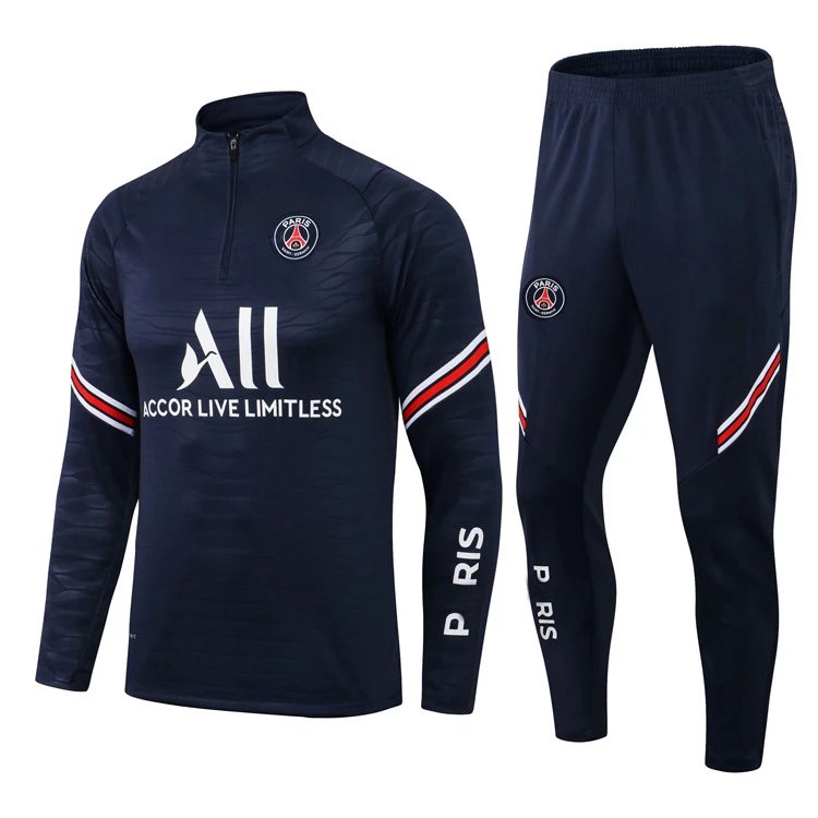 Jersey Chelsea International Mi Atletico Madrid Training Wear Soccer Uniform Long Sleeve Main Suit Half Zipper Jersey