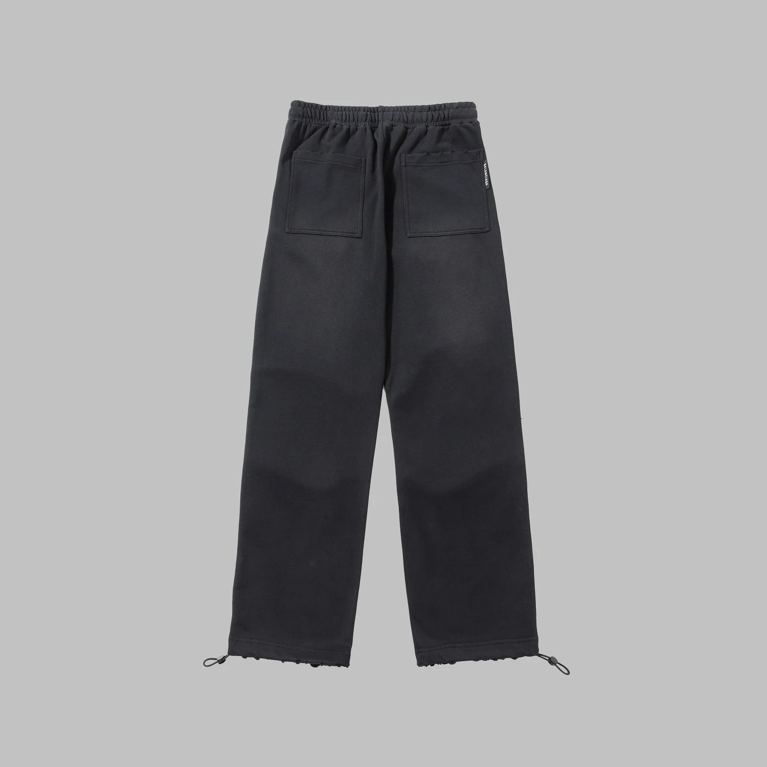 Balenciaga Sweatpants Hand-drawn Letter Pattern Drawstring Straight-leg Sweatpants Unisex