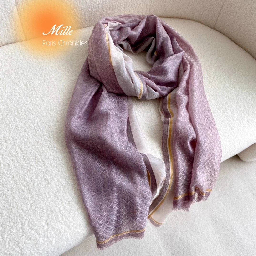 Dior Scarf Shawl Scarf Cashmere Light Autumn and Winter Scarf Long Scarf