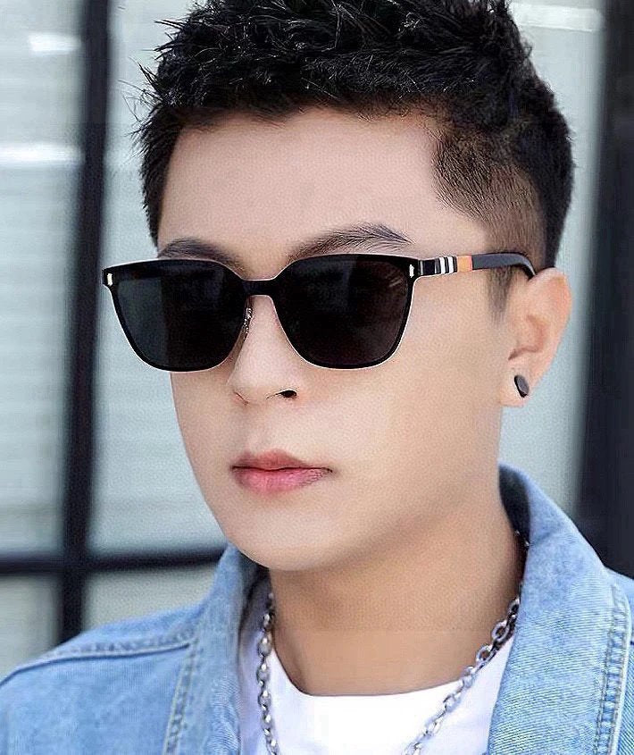 Burberry sunglasses Plaid Temple Sunglasses Slimming Non-Prescription Unisex Couple Style Driving Beach Fishing UV Protection25ss New Sports Casual Versatile