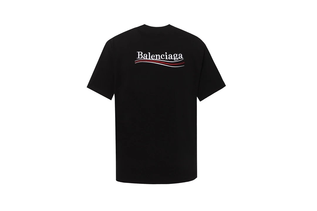 Balenciaga T-shirt Classic Coke Embroidery logo Round neck short-sleeve pure cotton T Unisex T-Shirt OS Loose Fit Base Shirt Summer New Casual Simple T-Shirt