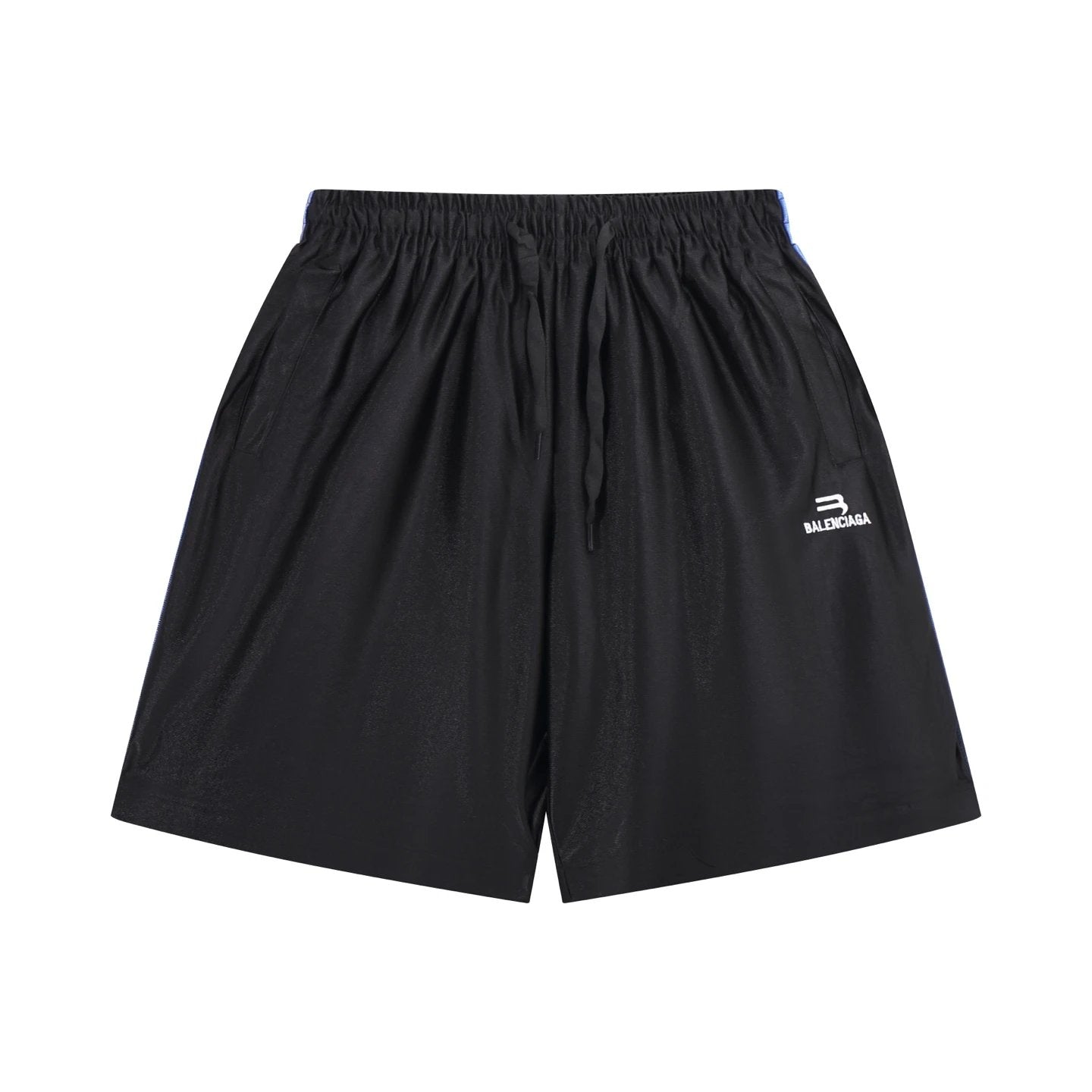Balenciaga Shorts Front Body Double Hook Letter Embroidery logo Five-point Shorts25ss New Drawstring Casual Pants for Men and Women, Summer Style5Two-in-One Casual Sweatpants Pure Cotton Joggers