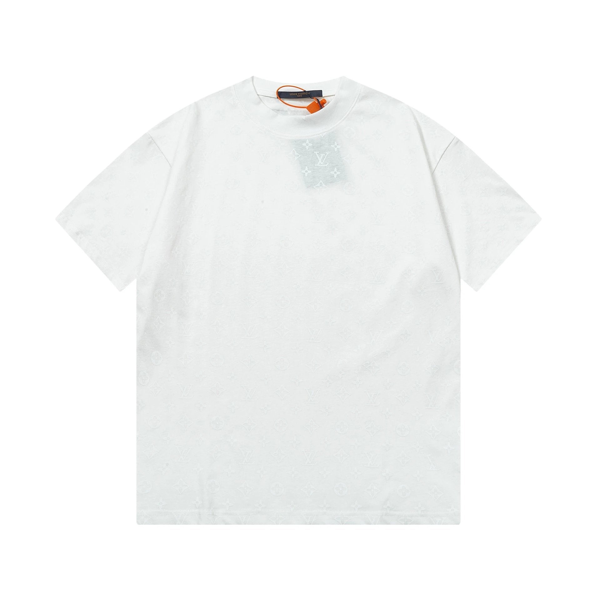 Louis Vuitton LV T-shirt Classic Vintage Pattern All Over logo round Neck Short Sleeve25ss New Pure Cotton Unisex Style T T-shirt OS Loose Fit Base Shirt Short Sleeve T-Shirt Top