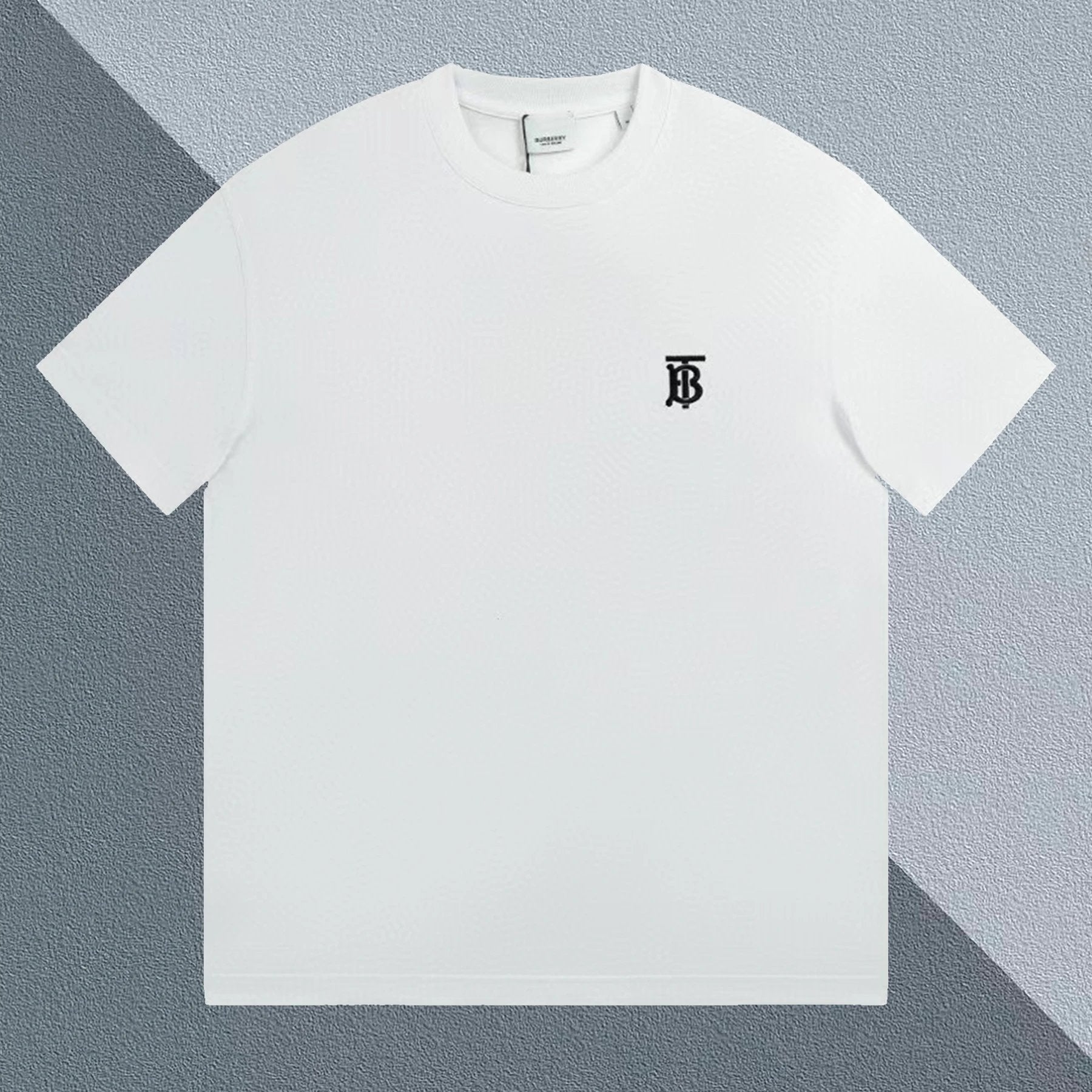 Burberry T-shirt TB Embroidered Pattern Crew Neck Short Sleeve25ss New Pure Cotton Unisex Style T T-shirt OS Loose Fit Base Shirt Short Sleeve T-Shirt Top