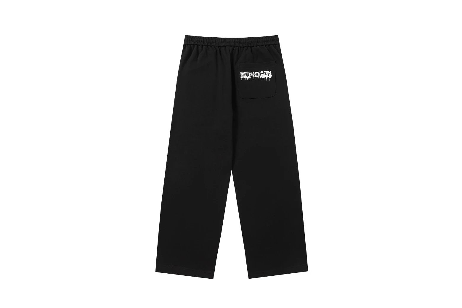 Balenciaga Sweatpants Large Letters logo Straight Leg Sweatpants Sports Pants Autumn Unisex Long Pants Drawstring Winter Loose Plus Size Casual Pants High Waist