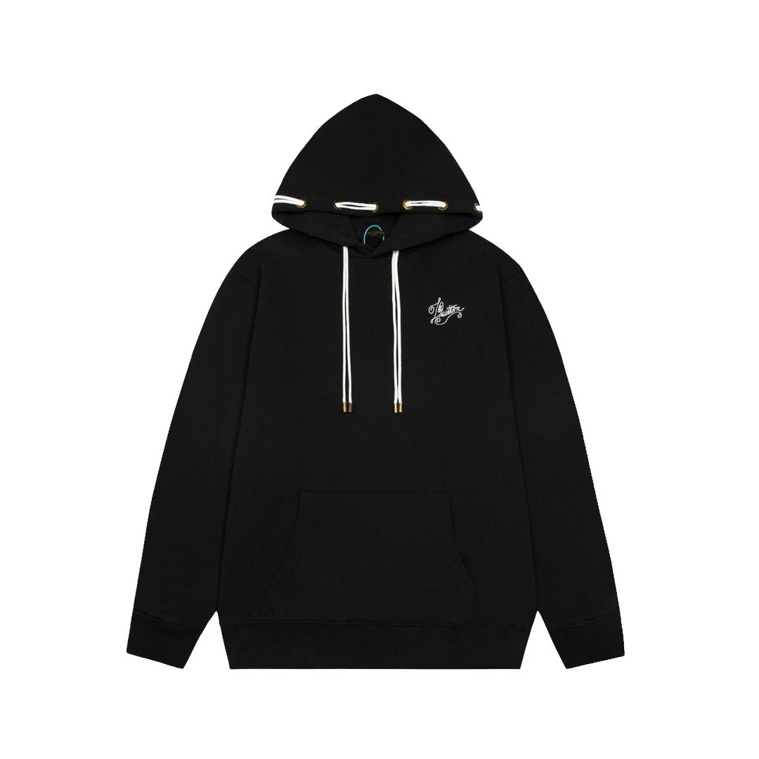 Dior Hoodie Navigation Series Bends and Hitches Embroidered Hoodie Hoodie Coat Top Men's and Women's Same Sports and Leisure OS Loose fit versatile style