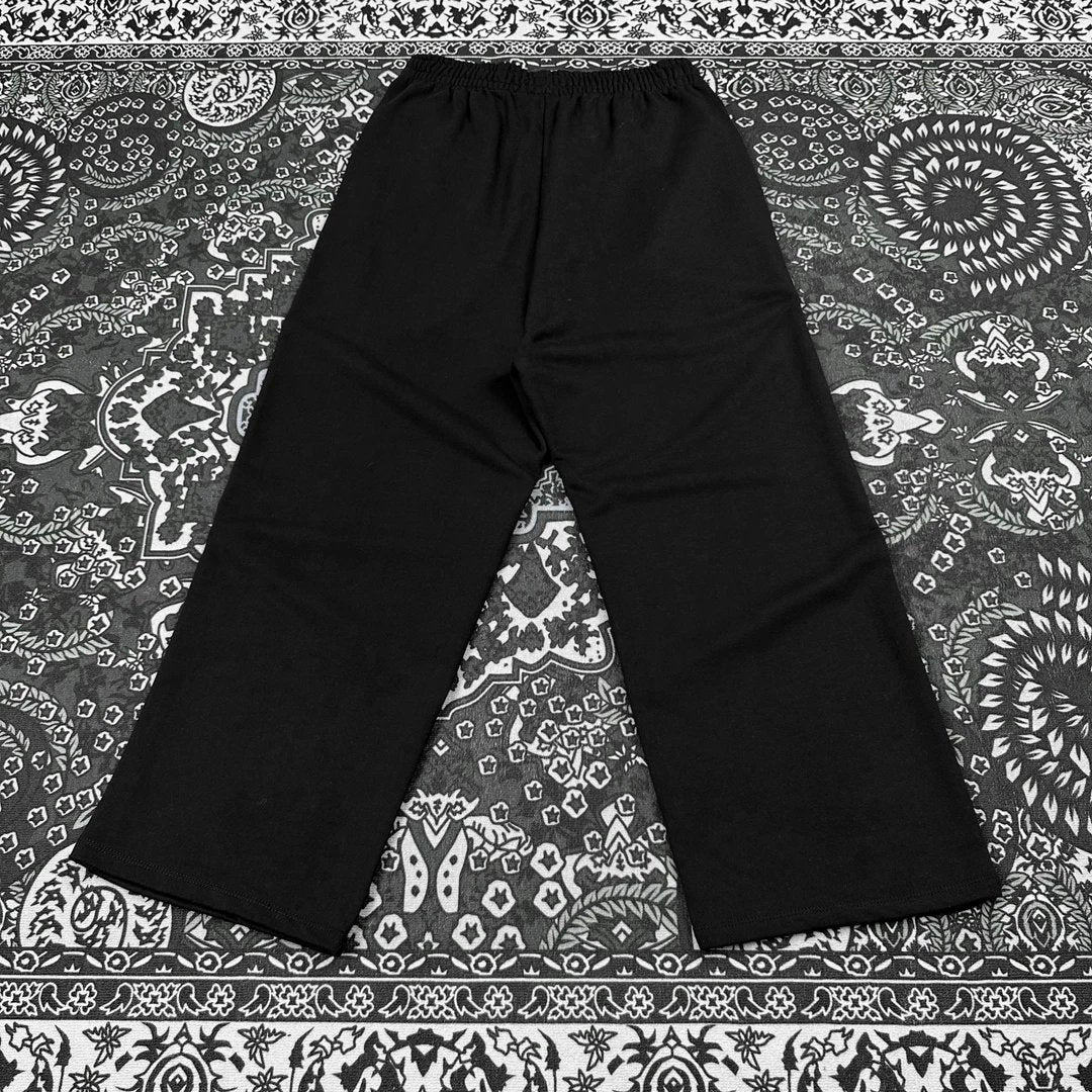 Balenciaga Sweatpants Manchester United Team Logo Embroidered Sweatpants Casual Pants Sports Pants Joggers Unisex Straight Pants Wide-leg Pants Unisex24ss Autumn and Winter New Products