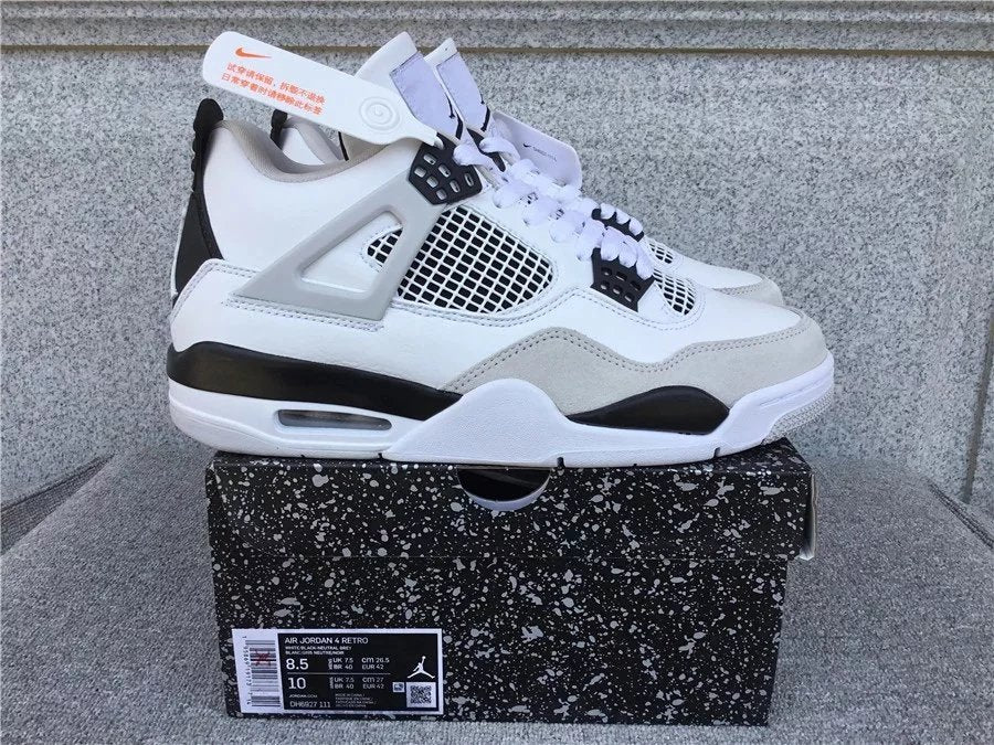 Air Jordan 4 shoes All-Match Fashion Men's Casual Sports Shoes