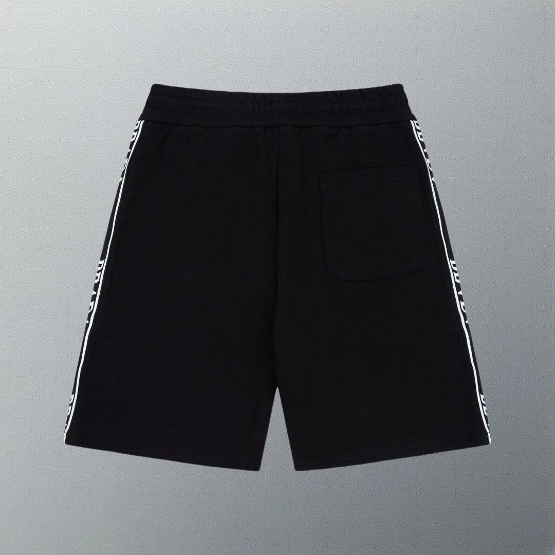 PRADA Shorts Double-sided Letter Embroidery Ribbon logo Five-point Shorts25ss New Drawstring Casual Summer Pants American Style5Two-in-One Casual Sweatpants for Men and Women, Pure Cotton Joggers