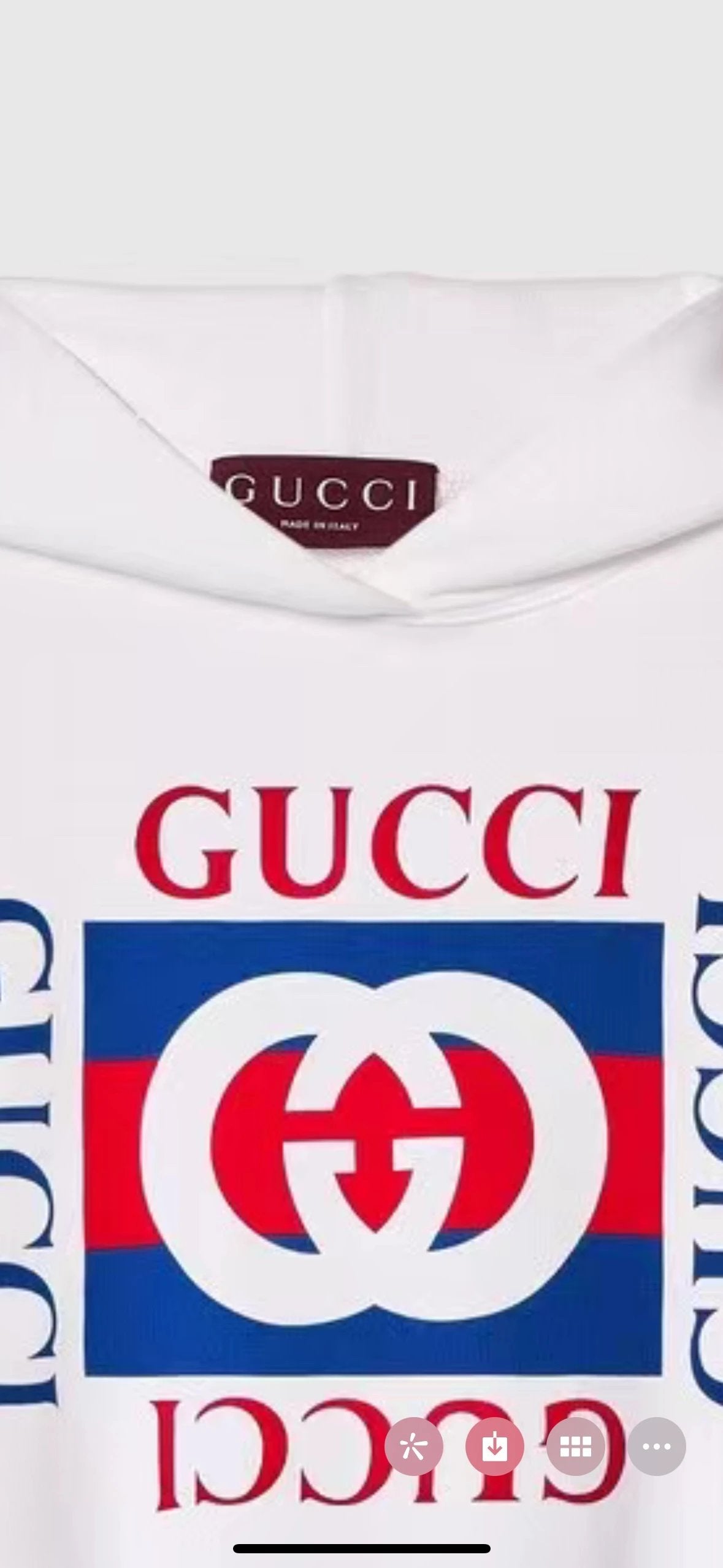 Gucci Hoodie Colorful Chest logo Printed Hoodie Sweatshirt Jacket Top Unisex Sports Casual Loose Fit Versatile