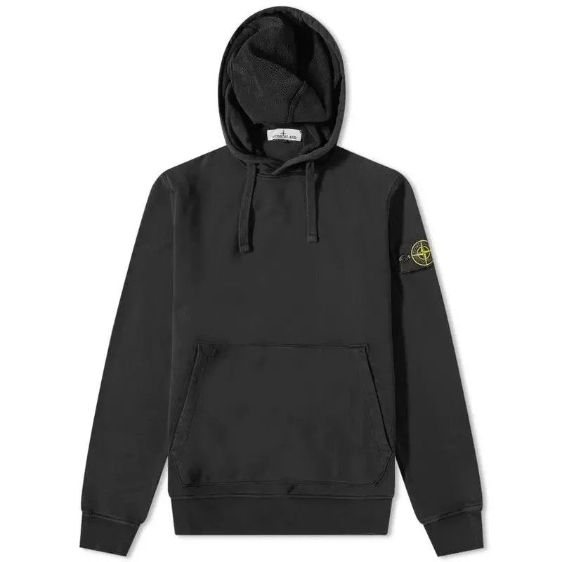 Stone Island Hoodie Top Version Pair Version Heavy Fabric Heavy Weight Hooded Sweater European and American Fashion Brand Coat Men and Women Same Style