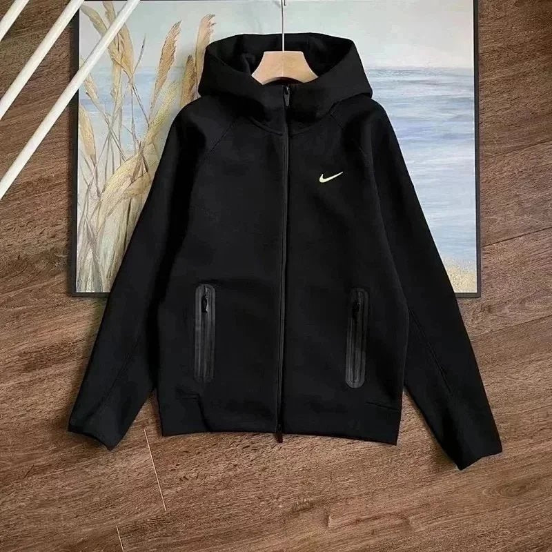 Nike Tech Set Fall Winter Fashion Casual Sweatshirt Outfit