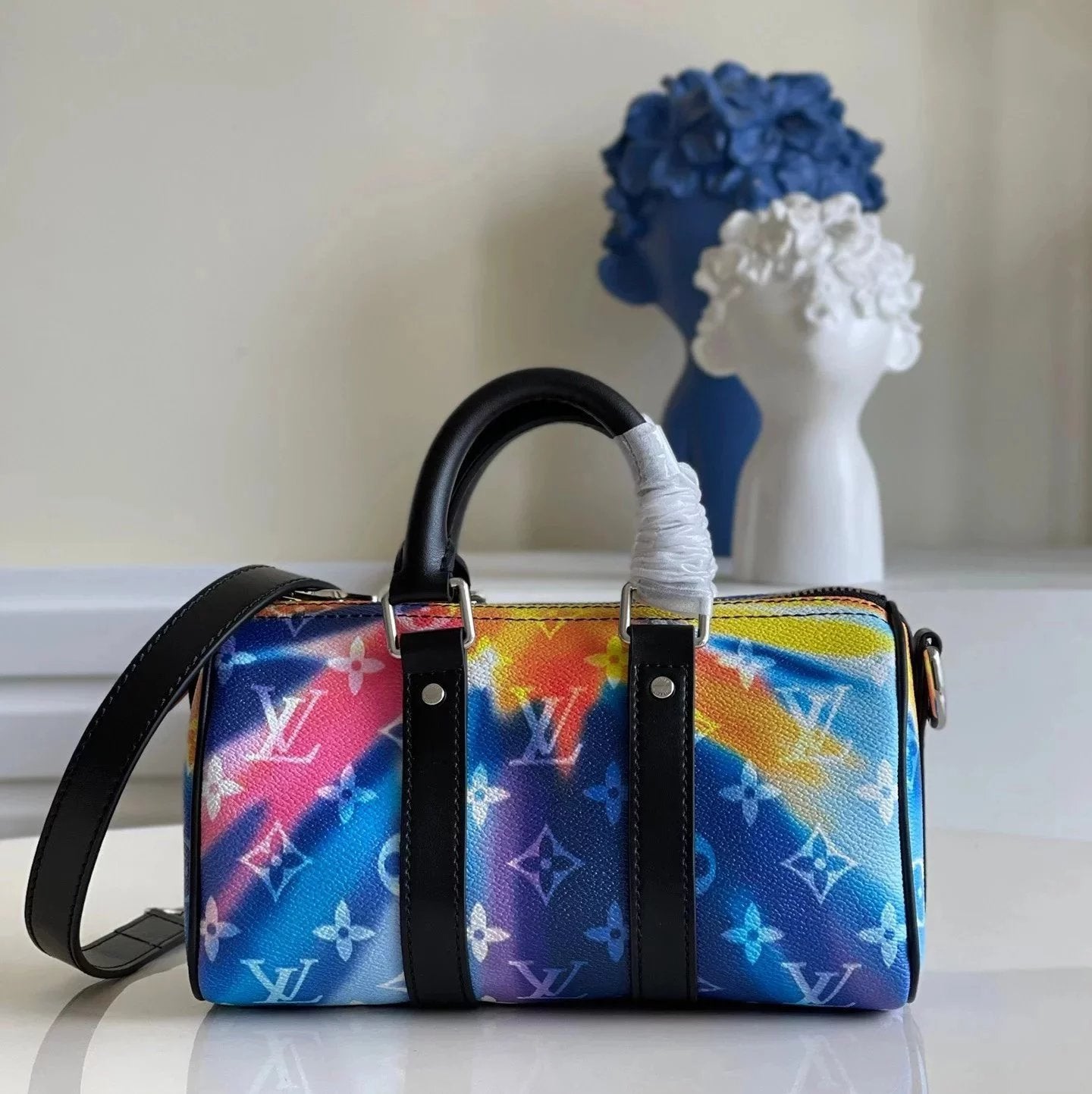 Louis Vuitton LV Women's Bag Top version zoooomwithfriends Series Doll Pillow Bag SPEED Series Zooo New MINI Scarecrow Handbag Pillow Bag Shoulder Bag Crossbody Bag keepallnanoM80201Mini21cM45947