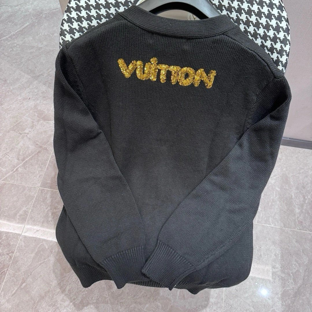 Louis Vuitton LV Sweater Dragon Year Limit logo Cardigan Sweater Unisex Jacket