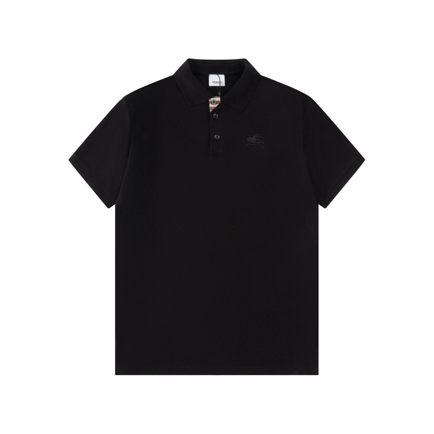 Burberry T-shirt Chest logo Embroidery polo Turn-down Collar Short Sleeve Business Casual Versatile Unisex b Home T T-shirt Half Sleeve