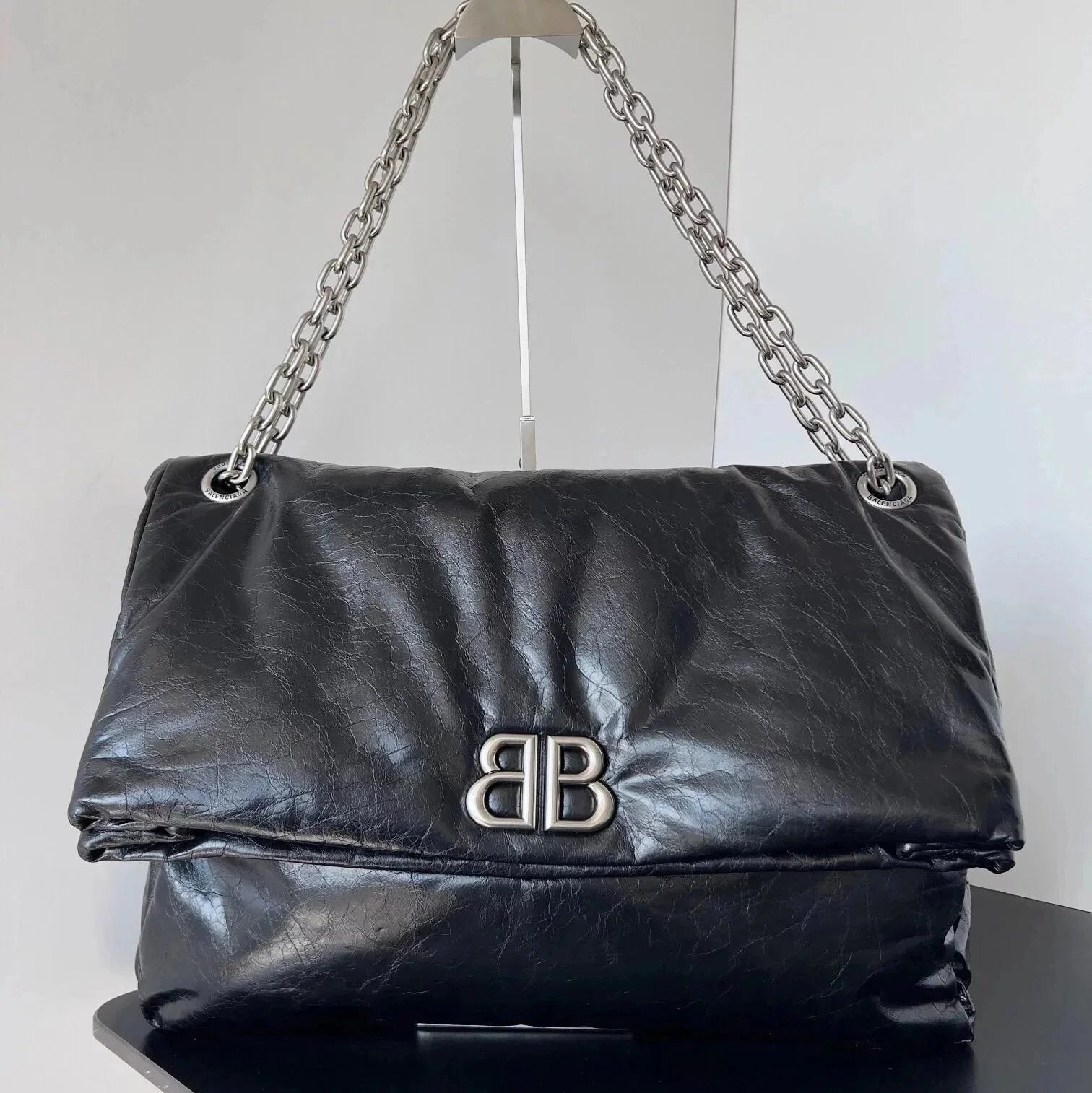 Balenciaga Bag Top version 【Counter Version with Full Package】Winter Series LeMonaco Quilted Series Chain Bag Shoulder Bag Messenger Bag Women's Bag Large Medium Small Size