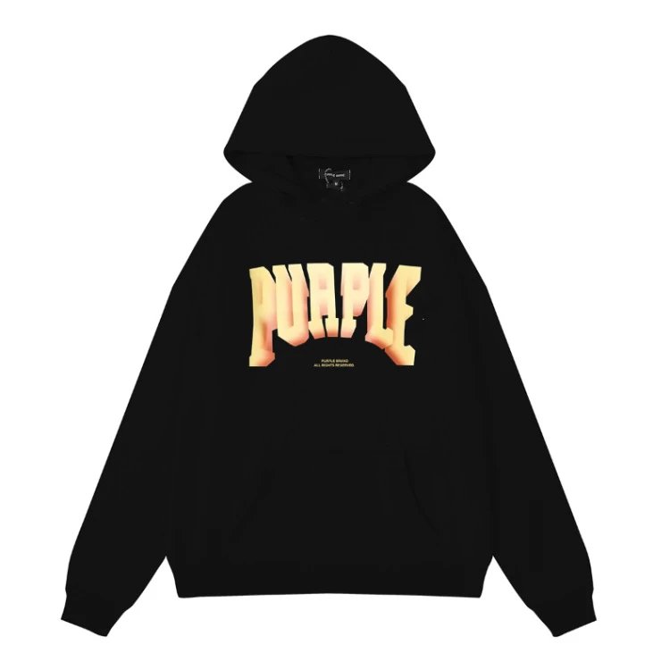 Purple Brand Hoodie Hooded Sweater Fashionablesweatshirt-SQ002
