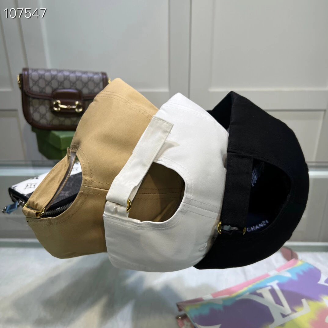 Chanel Hat New Summer Boutique Recommended by Stars,Super Easy to Match Clothes,Fashionable,Excellent Texture,Style Breathable Not Bulkhead