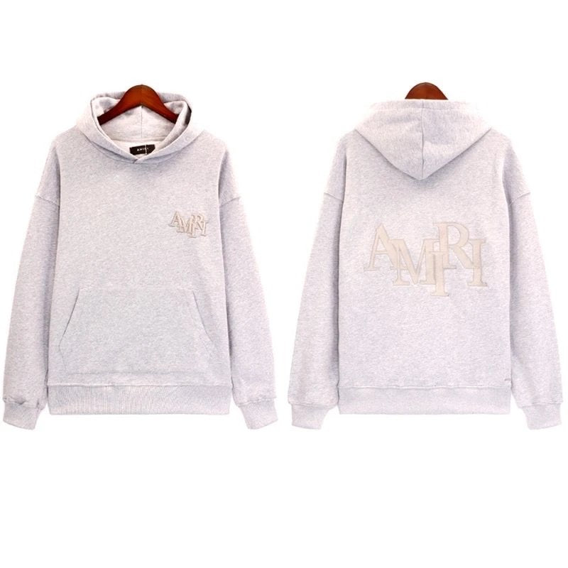Amiri Hoodie Fashion Brand Sweater Paint-Splashing Style Graffiti Embroidered Hoodie Couple Coat