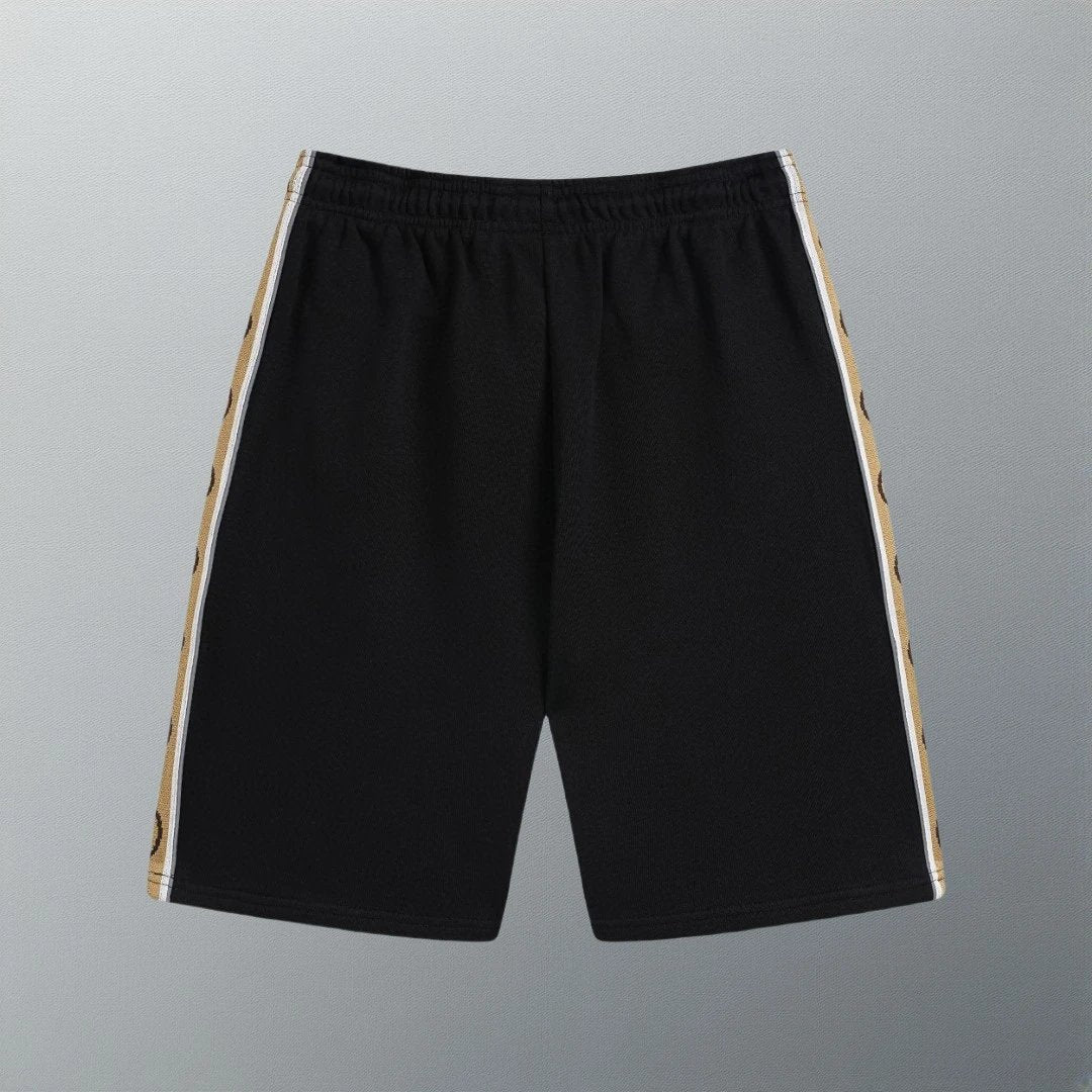 Gucci Shorts Double-sided G Letter Ribbon Embroidery logo Five-point Shorts25ss New Drawstring Casual5Two-Piece Casual Sweatpants Summer Pants Unisex Pure Cotton Sweatpants