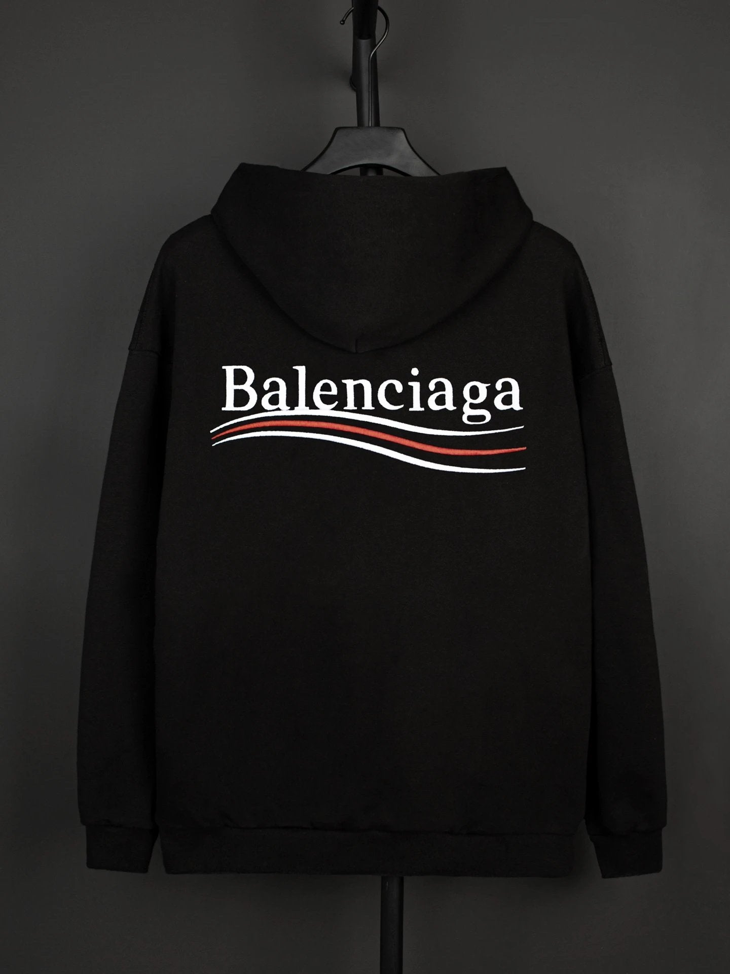 Balenciaga Hoodie Front and back classic letters loo Coke Embroidered Hooded Sweatshirt Casual Loose Cotton Pullover Hoodie Sportswear os Unisex Inner Layer Design24ss Autumn and Winter New Products