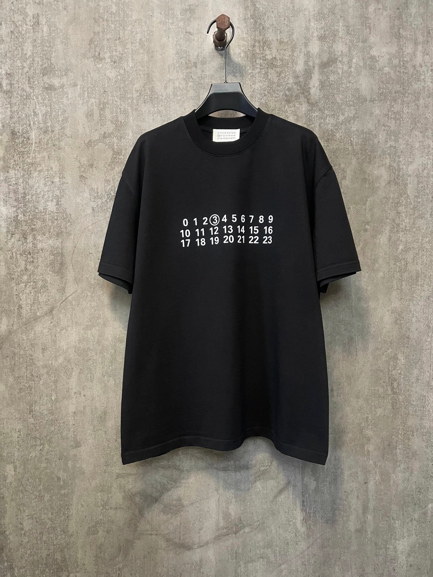 Maison Margiela T-shirt 25ss Spring and Summer Limited Edition Special Print logo Round Neck Short Sleeve Pure Cotton Unisex T T-shirt Base Shirt Tee Shirt OS Loose design