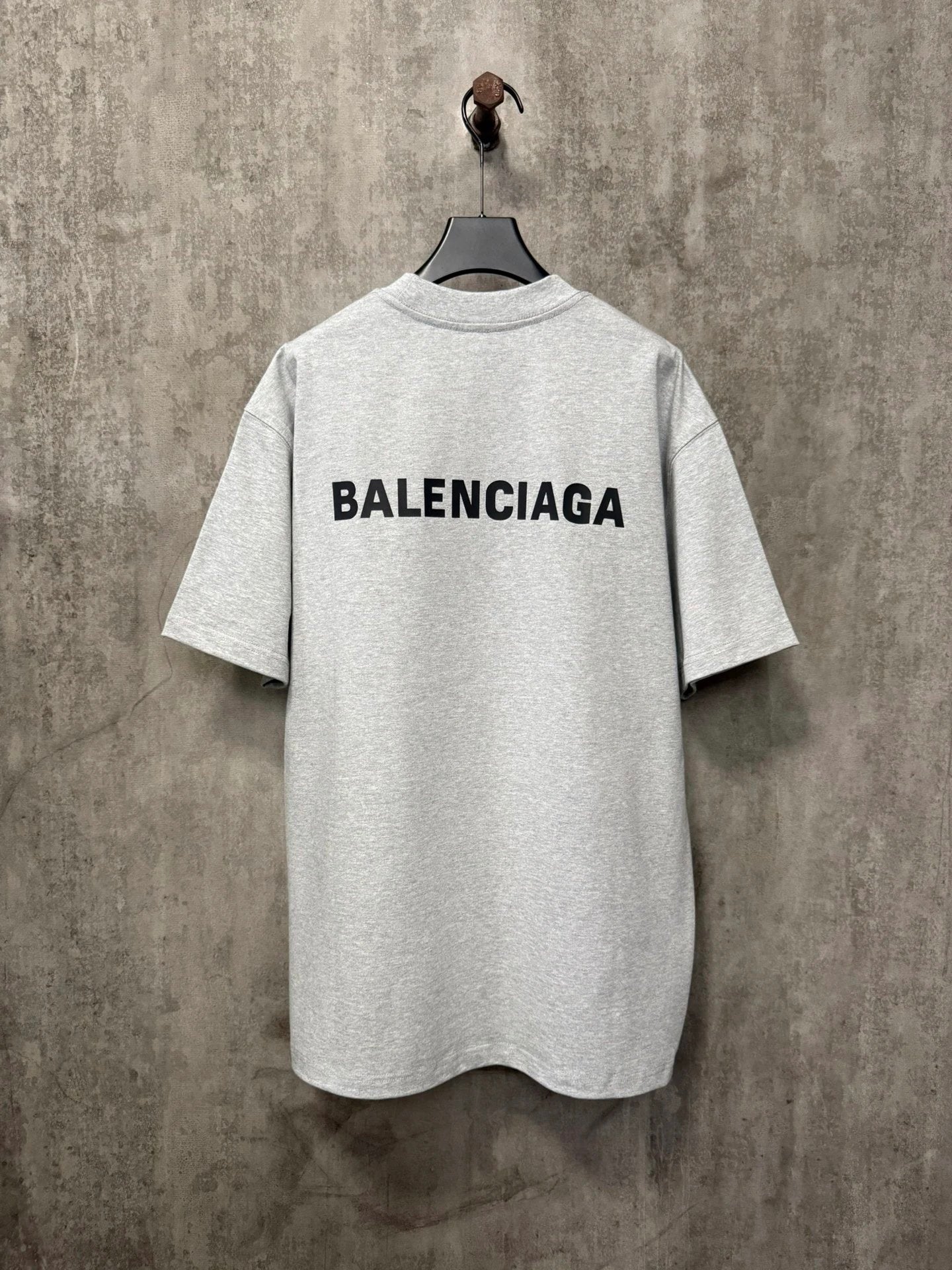 Balenciaga T-shirt Front and back classic letters logo Printed Heavyweight Crew Neck Short Sleeve T T-shirt Pure Cotton ins Unisex Simple Summer New Casual Base T-Shirt