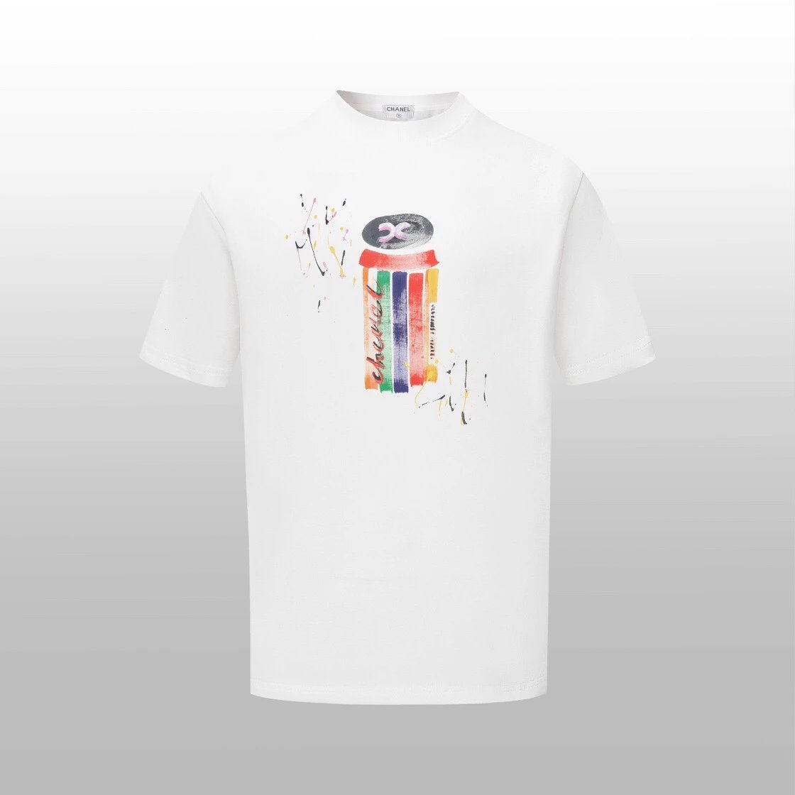 Chanel T-shirt Short Sleeve T T-shirt
(Version Difference Currency)
-Pattern Hand-Painted Foreign Hand-Painted Giant
-Color Black and White
-Size:XSSML
-Accessories:Full Set of Customized Accessories
-Version:Loose Men and Women Same Style