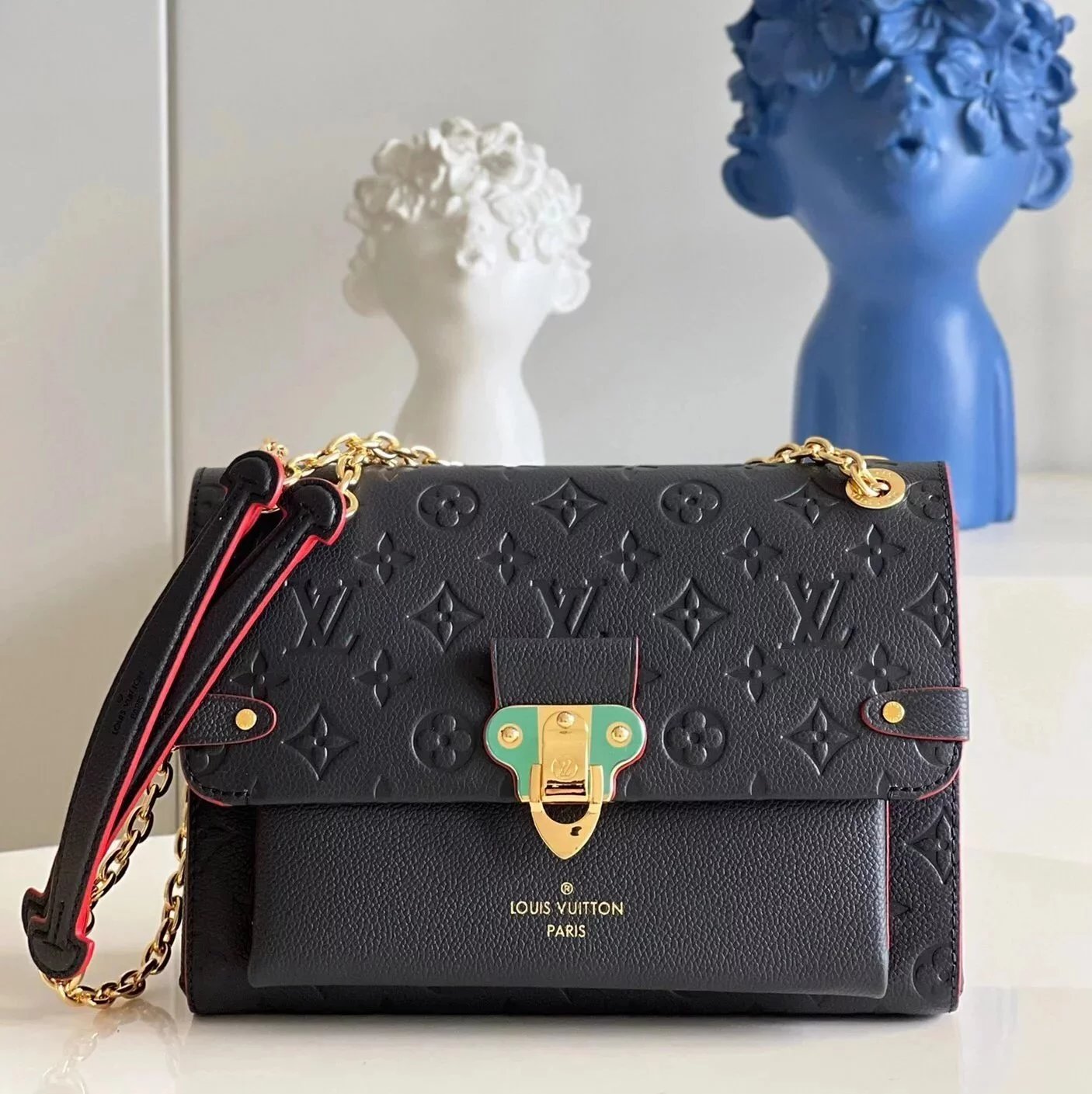 Louis Vuitton LV Women's Bag Top version 【Channel Goods】M44550M44553miniVavinbbM44151Small Size Chain Bag Special Channels Italy Imported Original Calfskin A Grade Pure Steel Thick Plated Hardware Super Beautiful Not Bad Street Single Shoulder Bag Messeng