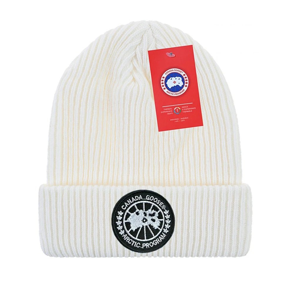 Canada Goose Hat Wool Hat Outdoor Slipover Knitted Hat-CY