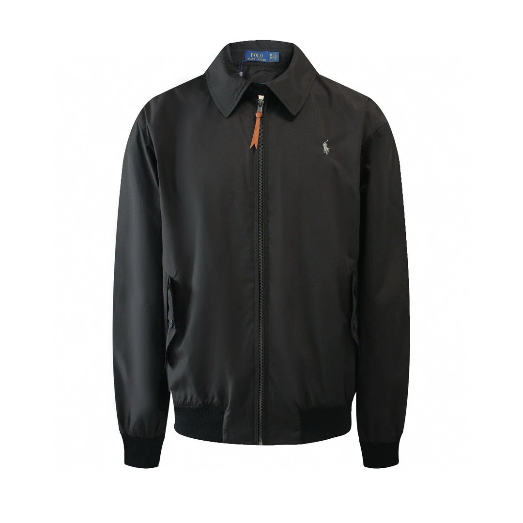 Ralph Lauren Jackets Top Version Standard Thin Polyester Fiber Fabric Spring and Autumn Fashion Brand Men and Women Same Style Casual Jacket Coat