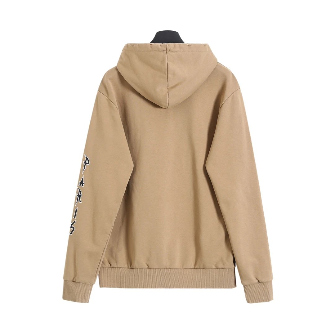 Balenciaga Hoodie 24FW Rock Flame Crack Distressed Hoodie Unisex Sweatshirt Jacket