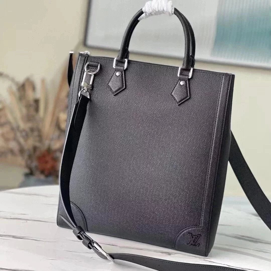 Louis Vuitton LV briefcase Top version M30810M308112021New Men's Black taiga Cowhide men's bag slim Briefcase Computer Bag Portable Shoulder Crossbody tote Tote Bag23New slimnv Briefcase M30978