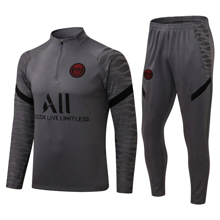 Jersey Chelsea International Mi Atletico Madrid Training Wear Soccer Uniform Long Sleeve Main Suit Half Zipper Jersey