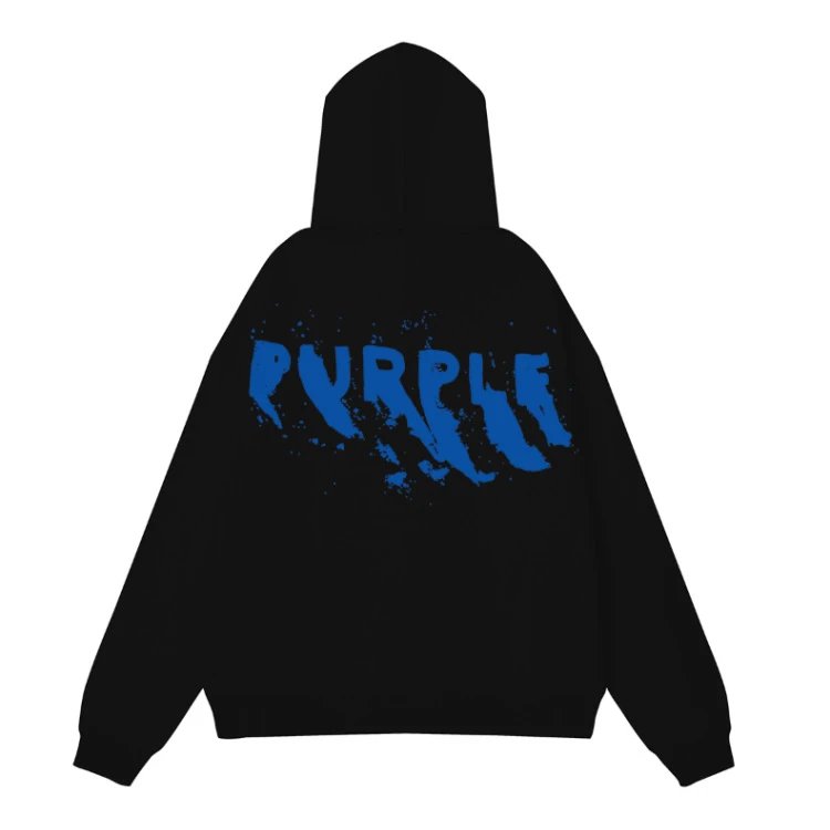 Purple Brand Hoodie Hooded Sweater Fashionablesweatshirt-SQ002