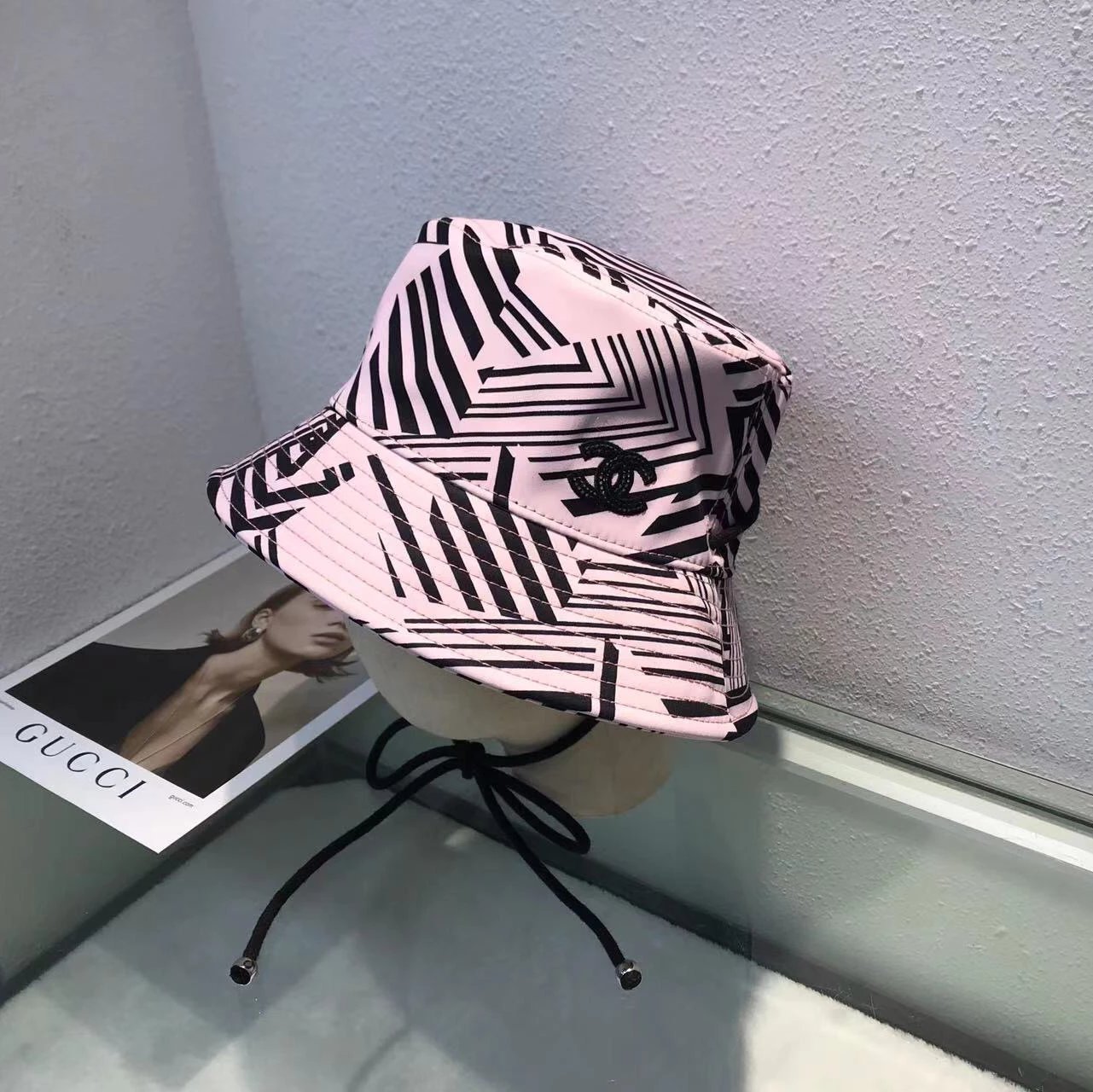 Chanel Hat Bucket Hat High Quality Fashion Hat Counter New Home Embroidered Fisherman Hat Bucket Hat,Simple and Elegant Unisex Sun Hat