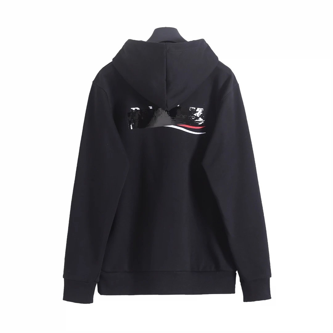 Balenciaga Hoodie 24FW Laminated Embroidered Coca-Cola Hoodie Sweatshirt Unisex