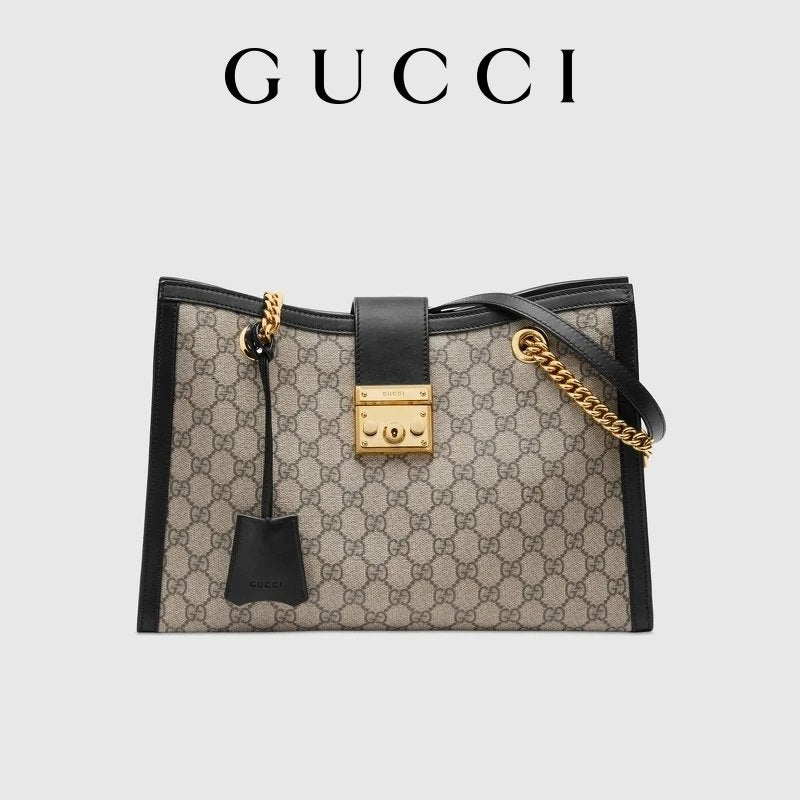 Gucci Bag Padlock Series Medium Women's Backpack Handbag Shoulder Bag