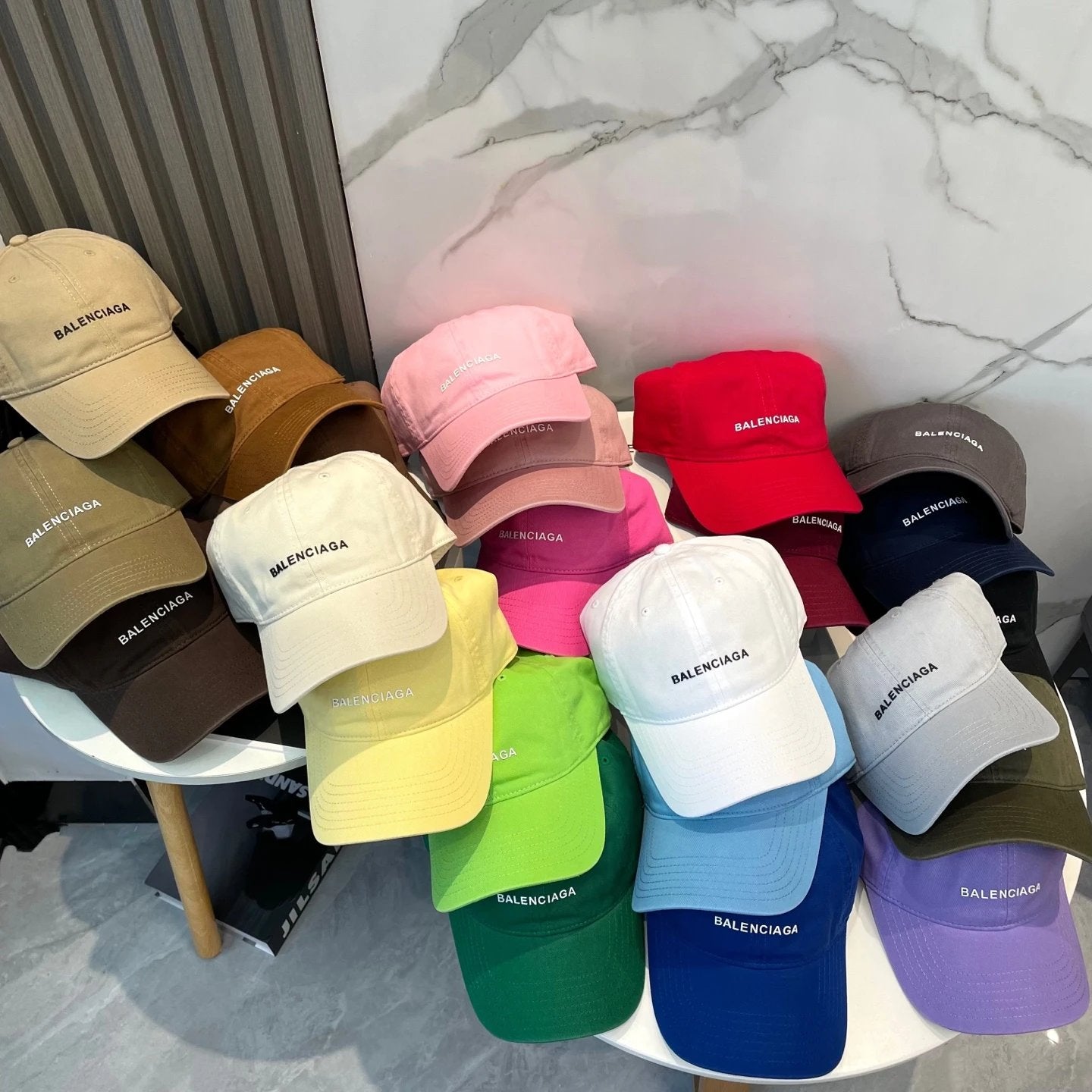 Balenciaga Hat Letter Embroidery logo Baseball Cap Sunshade Sun Protection Duckbill Cap Unisex Couple Style Large Head Circumference Slimming Face Curved Brim Versatile Sports Hat