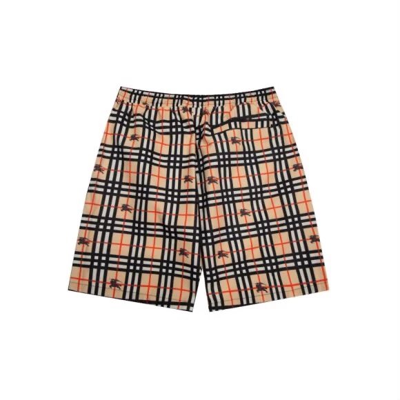 Burberry Shorts Full Print logo Beach Shorts Five-Point Shorts os Loose Quick-Dry Unisex Casual Trendy Brand Big Shorts25ss New Product5Pants